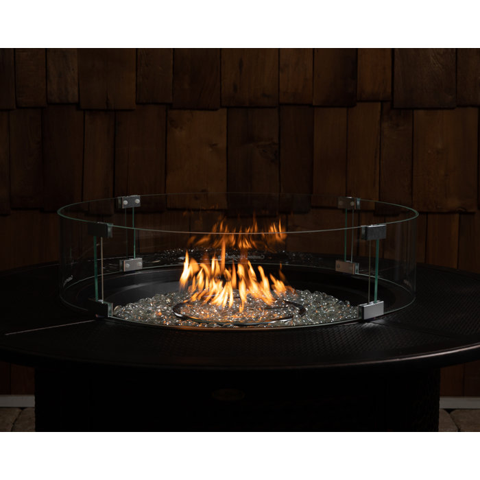 Fire Sense Round Fire Pit Flame Guard & Reviews Wayfair